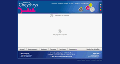 Desktop Screenshot of cheychrys-immobilier.com